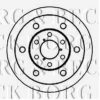 BORG & BECK BBD5795S Brake Disc